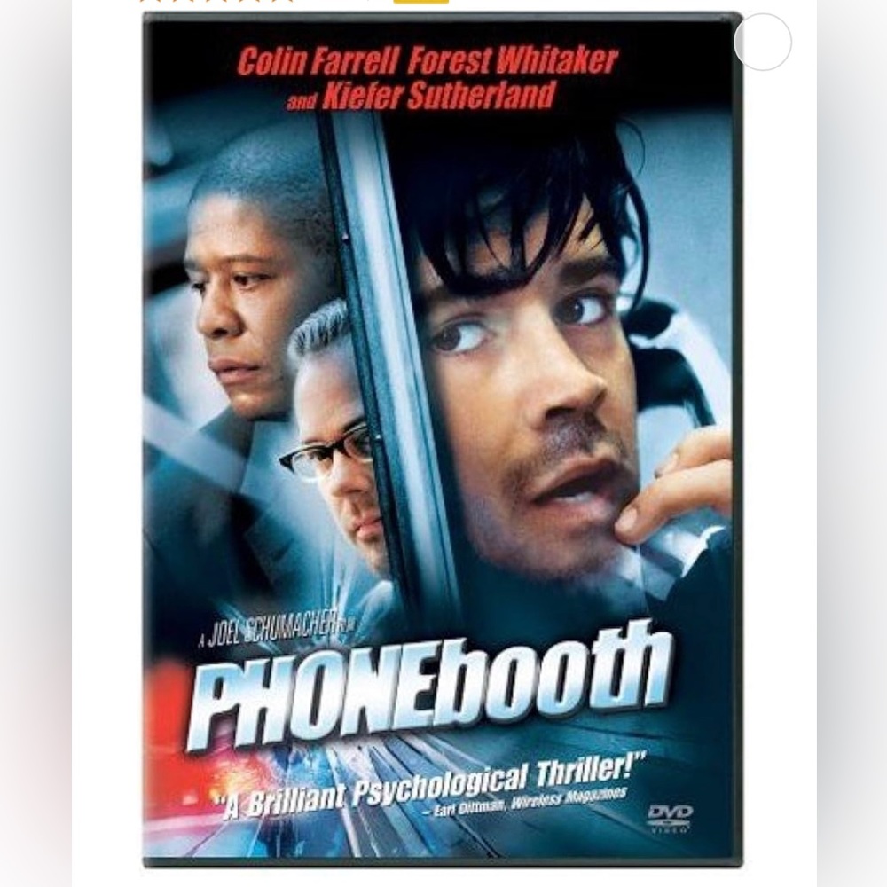 Phonebooth Sealed DVD Factory Sealed Phone Booth Movie